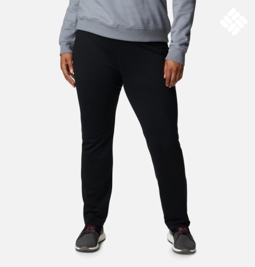 Women's Columbia Weekend Adventure Pants Black | Plus Size CA-D8L46